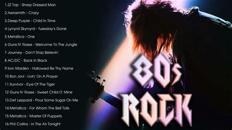 GREATEST 80S ROCK SONGS FULL ALBUM - YouTube