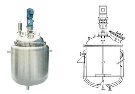 Stainless Steel Reactor Chemical Reaction Kettle Reaction Tank ...