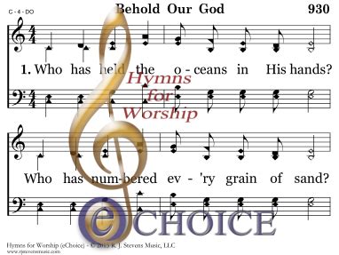 BEHOLD OUR GOD | R. J. Stevens Music