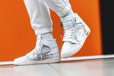 The Europe-Exclusive OFF-WHITE x Air Jordan 1 White Drops In Three Days ...