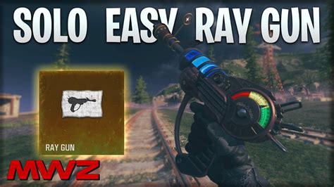 EASIEST WAY TO GET RAY GUN SCHEMATIC SOLO IN MWZ! ( FAST & EASY ) - YouTube