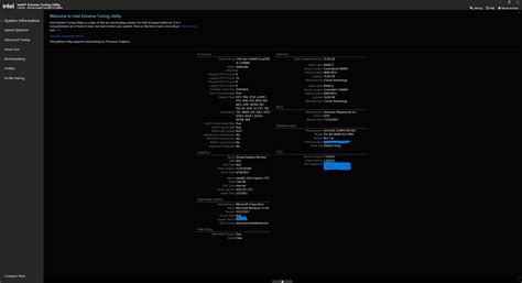 XTU showing undervolt protection with BIOS setting off - Intel Community