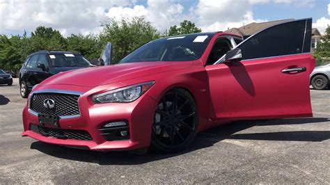 Infiniti Q50 Red Sport Custom - SIP