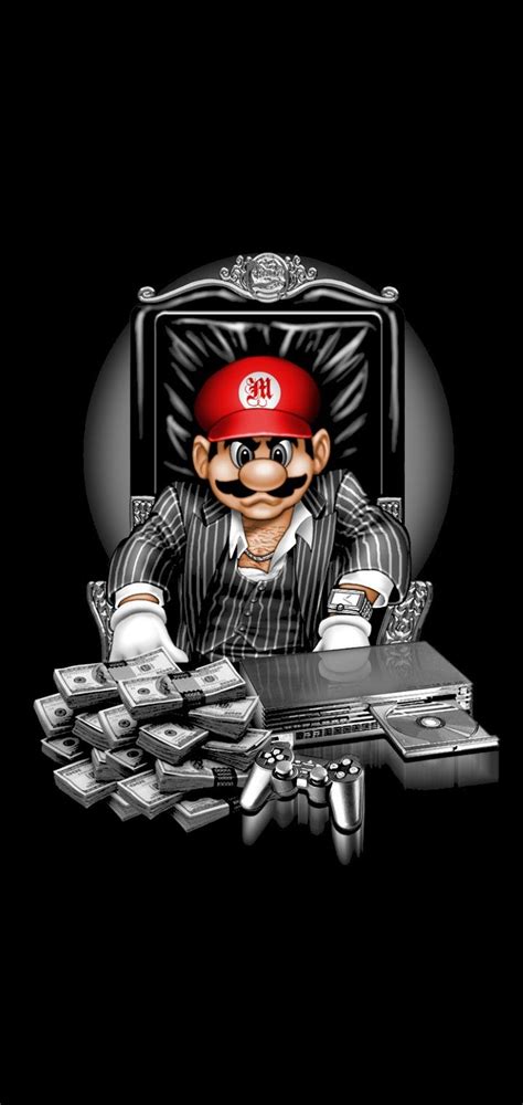 Gangsta Mario wallpaper