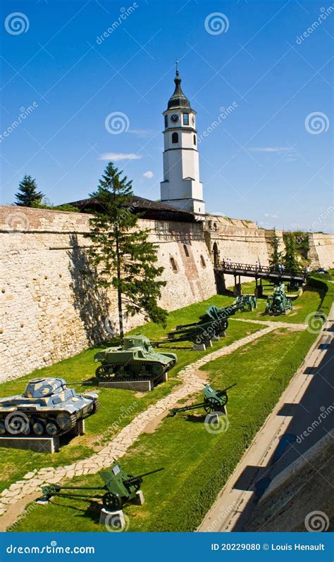 Kalemegdan Fortress, Belgrade Stock Photo - Image of serbia, watch: 20229080