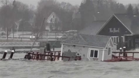 Maine's coast sees major, historic flooding: Videos show damage