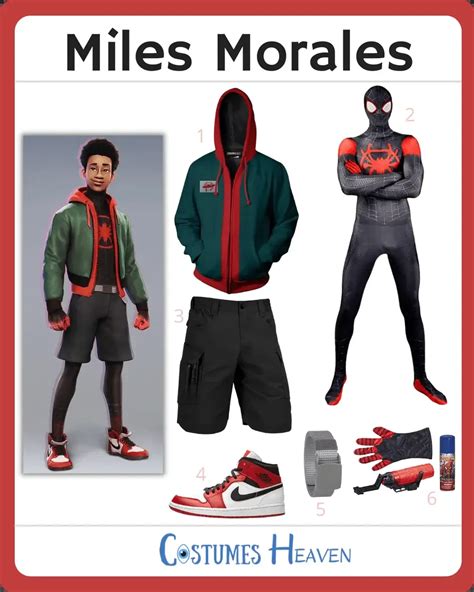 Last-Minute Miles Morales Costume Idea For Cosplay & Halloween 2024