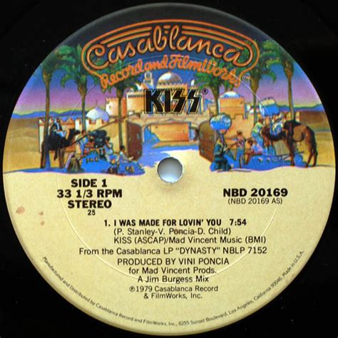 KISS – I Was Made For Lovin' You | Releases | Discogs