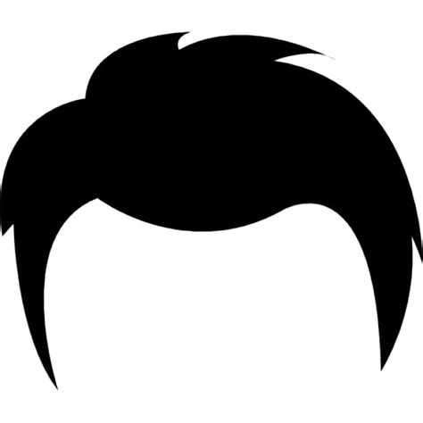 Male short hair shape Icons | Free Download