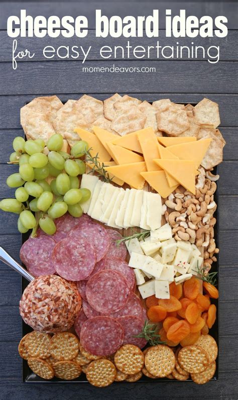 Cheese Board Ideas for Easy Entertaining