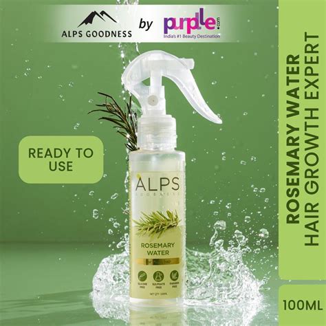 Alps goodness | Rosemary water, Rosemary hair growth, Damaged hair ...