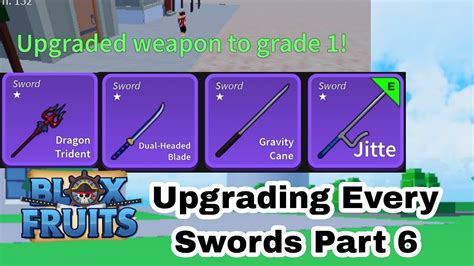 Upgrading Every Swords In Blox Fruits ( Part 6 ) - YouTube