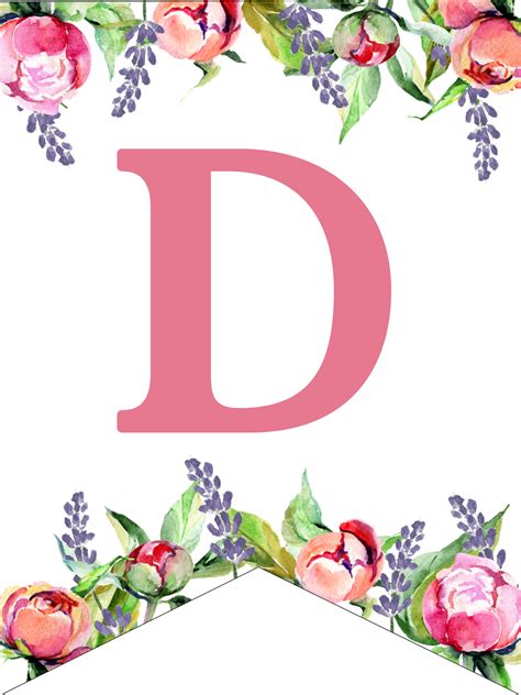 Pin by Ana Rivas on "D"-LIGHTFUL | Printable banner letters, Birthday banner free printable ...