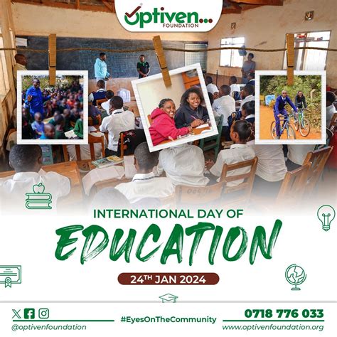 International Day For Education – Optiven Foundation