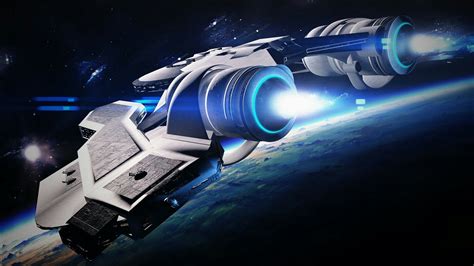 Download Sci Fi Spaceship HD Wallpaper