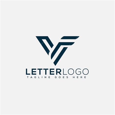 Premium Vector | Vf logo design template vector graphic branding element