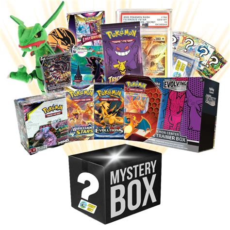 Pokemon Mystery God Box — Shiny Vert | Pokemon Mystery Packs | Sealed Pokemon Product | Shiny ...