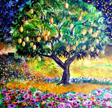 Mango Tree Painting by Sarah Hornsby - Pixels