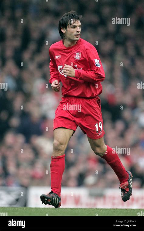 FERNANDO MORIENTES LIVERPOOL FC ANFIELD LIVERPOOL ENGLAND 15 January 2005 Stock Photo - Alamy