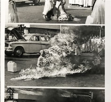 Original Burning Monk Sequential Press Photo — AGENT GALLERY CHICAGO