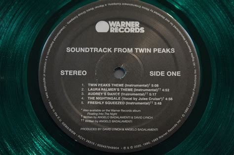 Twin Peaks Soundtrack (Green Translucent Vinyl) – Records and Rarities