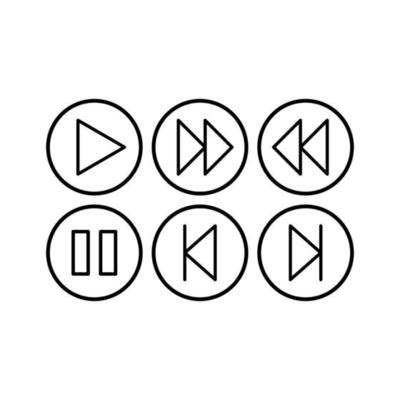 Music Buttons Vector Art, Icons, and Graphics for Free Download