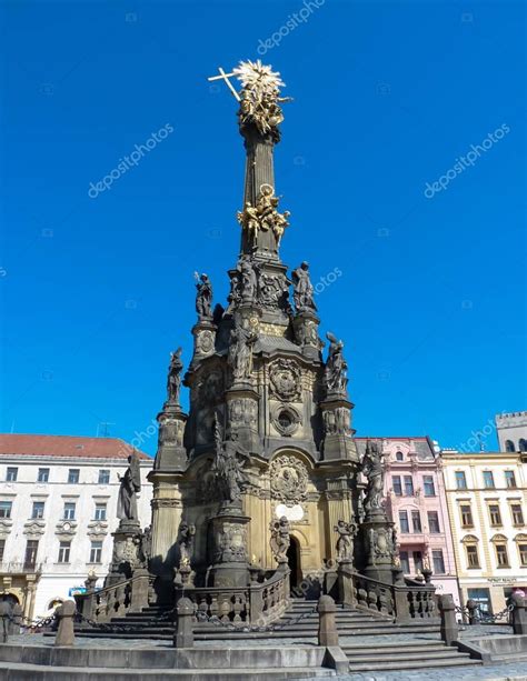 The Holy Trinity Column, Olomouc, Czech Republic — Stock Photo ...