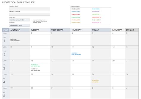 Project Planner Calendar - Lesli Noellyn