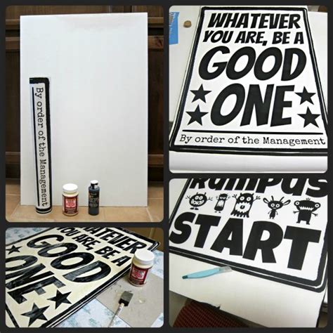 Tutorial: DIY Poster Wall Art » Dollar Store Crafts