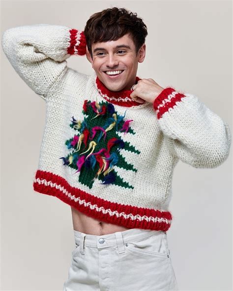 WE LOVE Tom Daley's first knitwear collection