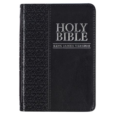 Black KJV Bible Mini Pocket