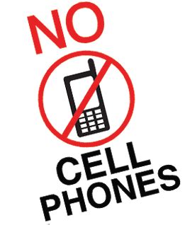 No Cell Phone Sign Printable - ClipArt Best