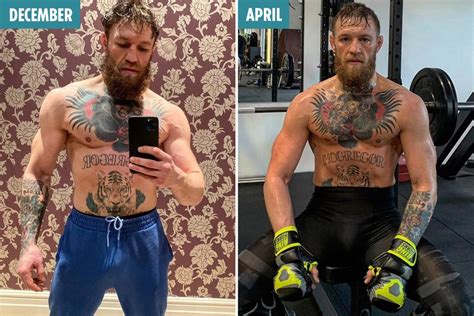 Conor McGregor shows off incredible body transformation as UFC star ...