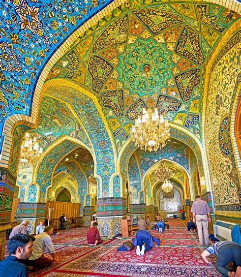 The Domes of Shah`s Mosque in Tehran Editorial Image - Image of ...