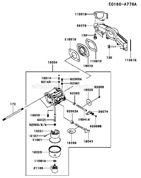 Kawasaki 4 Stroke Engine | FR691V | eReplacementParts.com