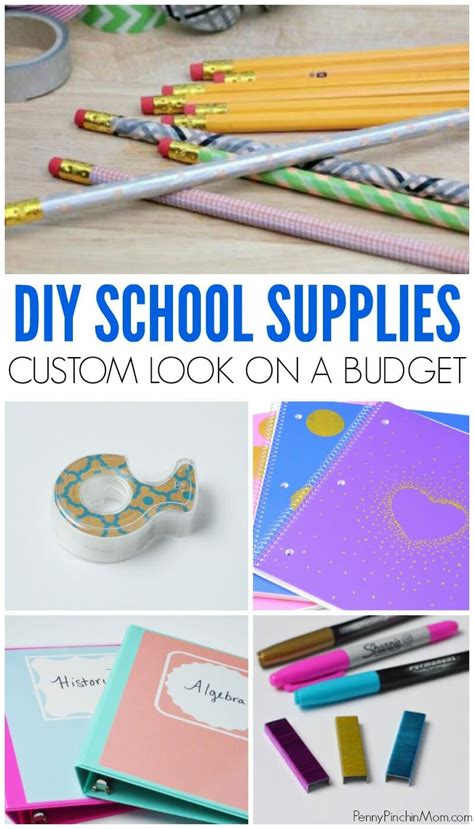 DIY Glam School Supplies | Back to School in Style