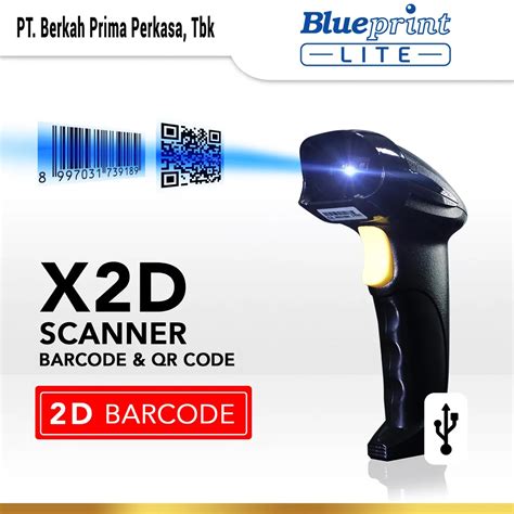 Barcode Scanner 2D USB BLUEPRINT BP-LITEX2D | Scanner | Blueprint Indonesia