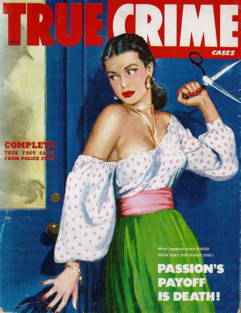 TRUE CRIME Cases Magazine Cover Art and Illustrations 24 - Etsy