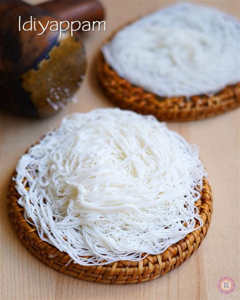 Idiyappam recipe | How to make idiyappam - Raks Kitchen