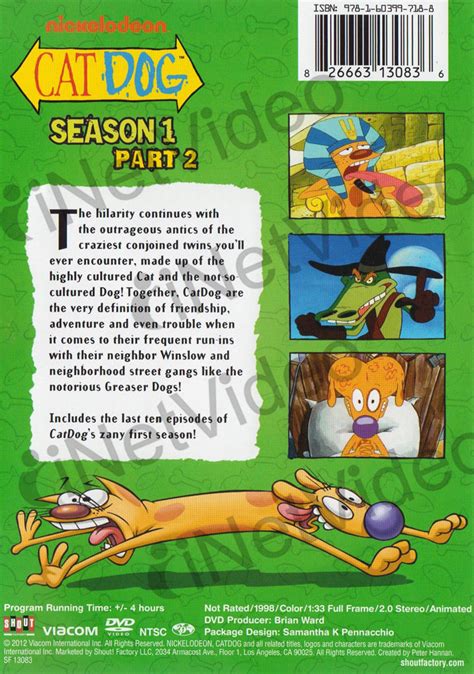 CatDog - Season 1, Part 2 on DVD Movie