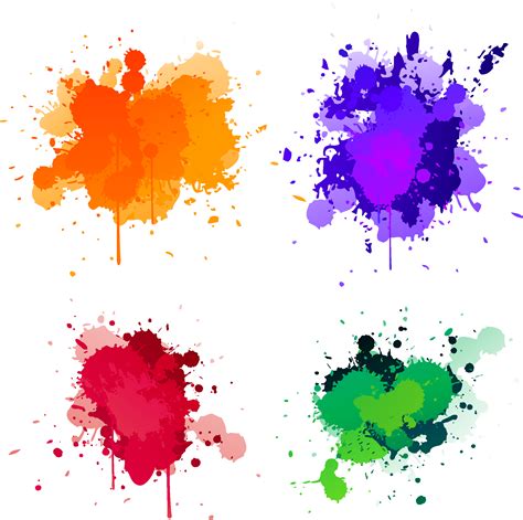 Paint Splash Vector PNG Fotos - PNG All