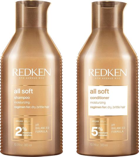 Redken | All Soft | Shampoo & Conditioner | for Dry Hair | Argan Oil ...