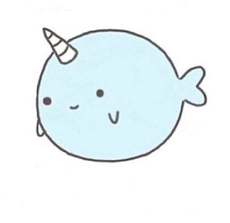 Narwhal Drawing at GetDrawings | Free download