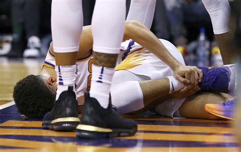 Suns' Devin Booker shut down for season with ankle injury