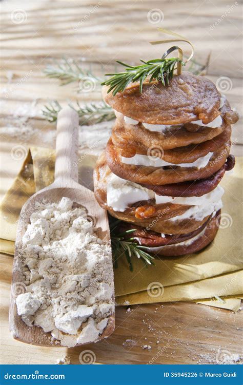 Chestnut Flour Pancakes with Cottage Cheese Stock Photo - Image of wholemeal, slipped: 35945226