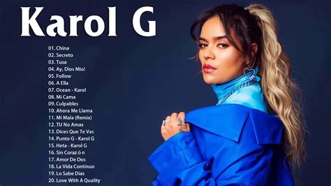 Karol G Album Completo 2021 - Karol G - Sus Mejores Éxitos 2020 - Best Songs of Karol G - YouTube