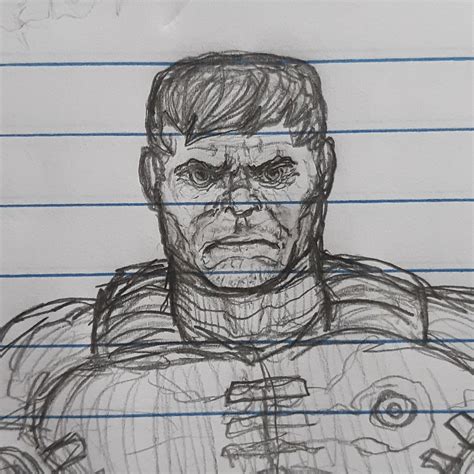 TrenchKaiju (4 SLOTS OPEN) on Twitter: "Doomguy face reveal (real) #doom #art https://t.co ...