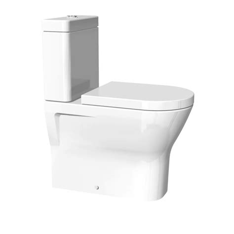 Rak Resort Rimless Comfort Height Closed Back Close Coupled WC ...