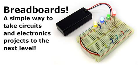 10 Projects to Get Started Building Circuits on a Breadboard! | Science ...