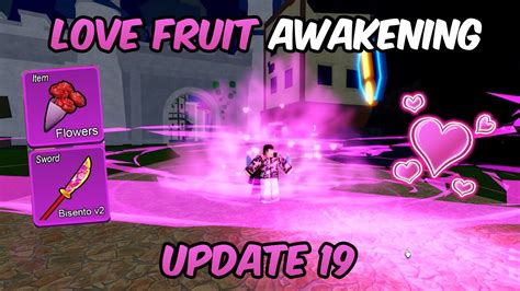 💗Love Fruit Awakening Showcase... (SNEAK PEEKS?) | Blox Fruits ...